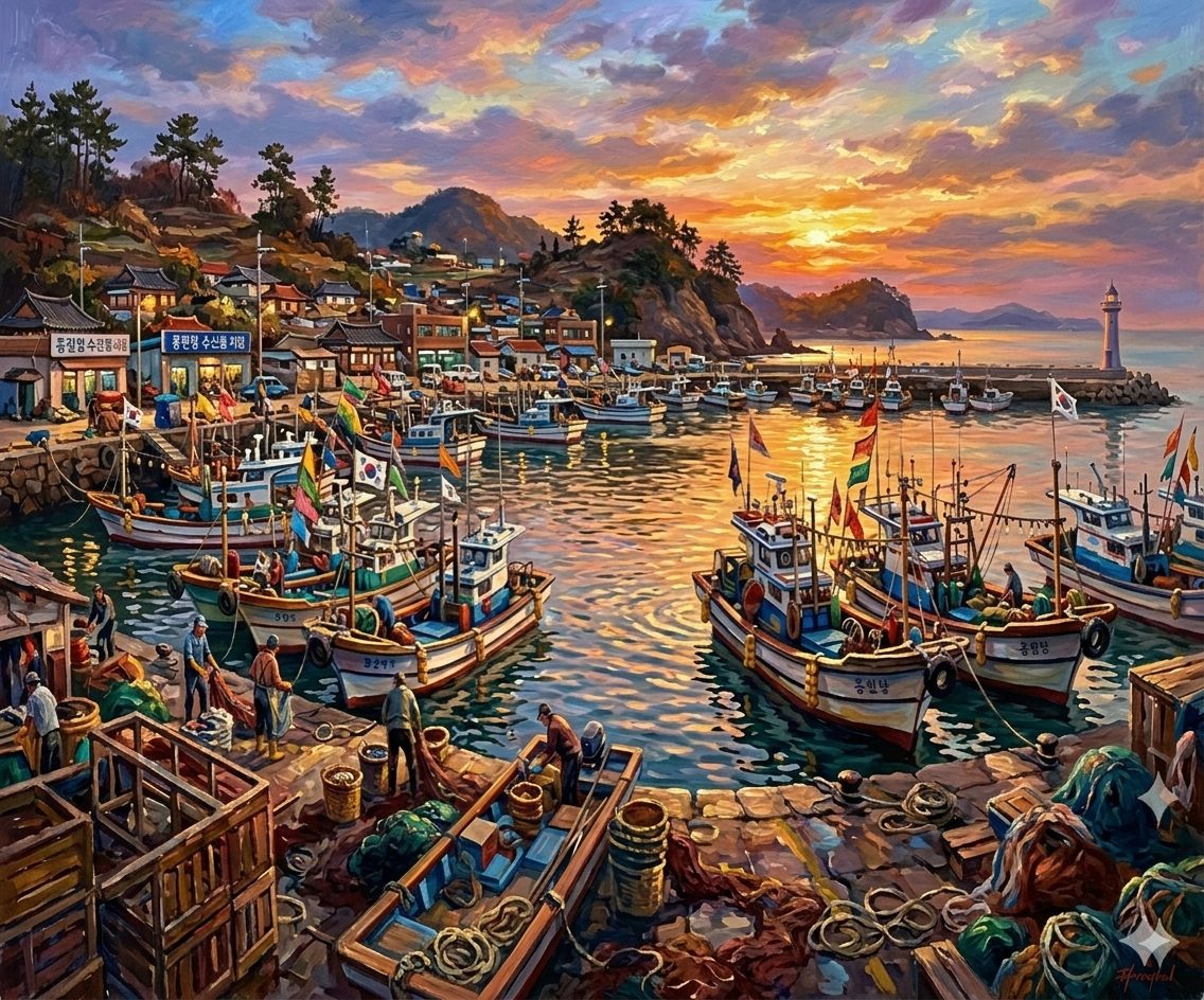 충남 서천 흥원항구